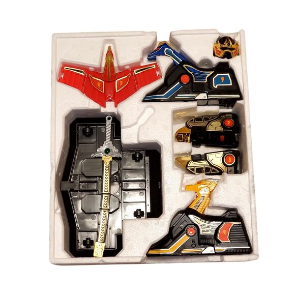 Vintage 1994 Bandai Power Rangers Deluxe Thunderzord Assault Team - Picture 2 of 8